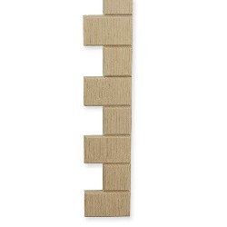 wooden stone frame - lg60cm miniature 1:12, Accessories for dollhouses