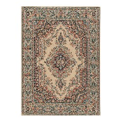 carpet beige/pink miniature 1:12, Floor