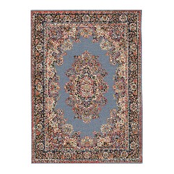 carpe blue/pink miniature 1:12, Floor