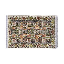carpet beige miniature 1:12, Floor