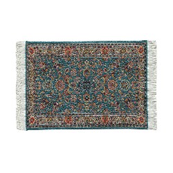 carpet green miniature 1:12, Floor