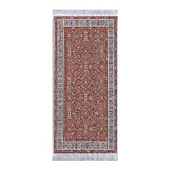 carpet red miniature 1:12, Floor