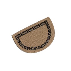 round carpet miniature 1:12
