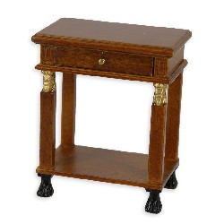 bedstand empire style miniature 1:12, Collectable furniture (Trianon)