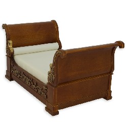 bed empire style miniature 1:12, Collectable furniture (Trianon)