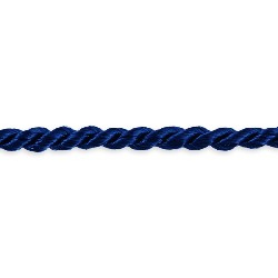 cord 2m - dark blue for dollhouses 1:12