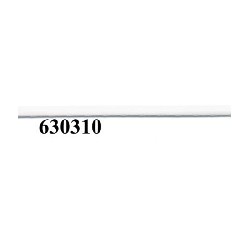 double satin 2m white miniature 1:12, Wall