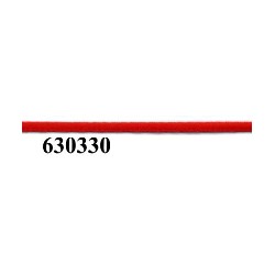 double satin 2m - red miniature 1:12, Wall