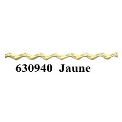 tiny rick rack yellow - 2m miniature 1:12