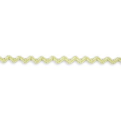tiny rick rack yellow - 2m for dollhouses 1:12
