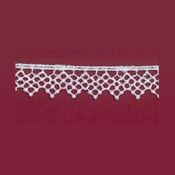 cotton lace white - 50cm miniature 1:12