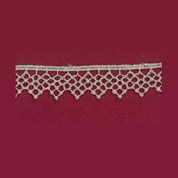 cotton lace beige - 50cm miniature 1:12