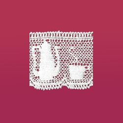 white curtain with coffee maker miniature 1:12