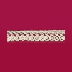 beige rustle curtain miniature 1:12
