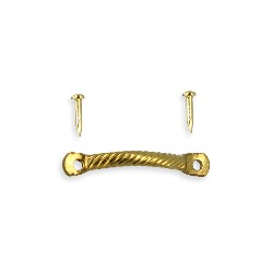 drawer handle with nails for dollhouses 1:12