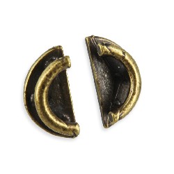 cabinet door panel pulls for dollhouses 1:12