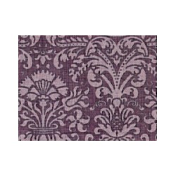 wallpaper-annabelle damask purple pulm miniature 1:12