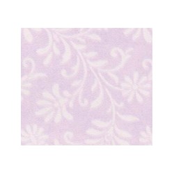 papier peint fleuri violet miniature 1:12