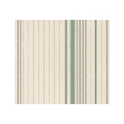 papier peint rayé vert et beige miniature 1:12