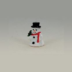 mini snowman miniature 1:12, Christmas
