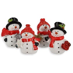 snowman 1pc miniature 1:12, Christmas