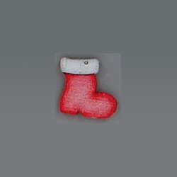 mini item wood boot miniature 1:12, Christmas