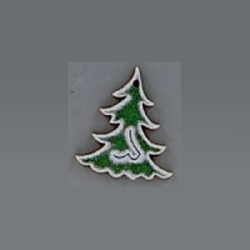 mini item wood chrismas tree miniature 1:12, Christmas