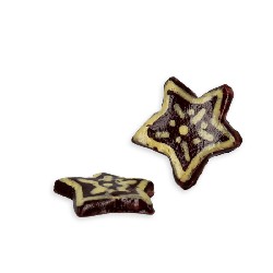 small star ginger bread miniature 1:12, Christmas