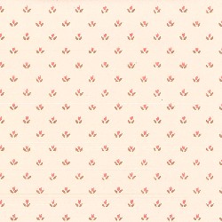 pink flowers wallpaper miniature 1:12