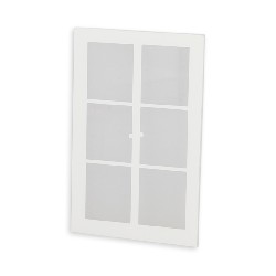 plexiglass for windows, printed for dollhouses 1:12