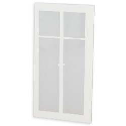 plexiglass for windows, printed for dollhouses 1:12