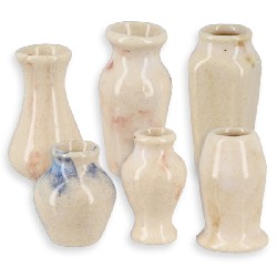marble vases 1:12