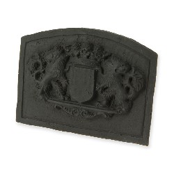 fireplace plate big lions miniature 1:12, Furniture