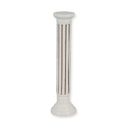 ionic pedestal white miniature 1:12, Furniture
