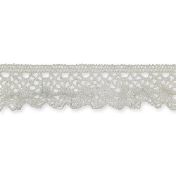 white elastic lace curtain miniature 1:12, Wall