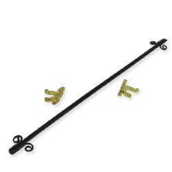 curtain holder miniature 1:12