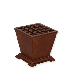 architect storage unit walnut miniature 1:12, Collectable furniture (Trianon)
