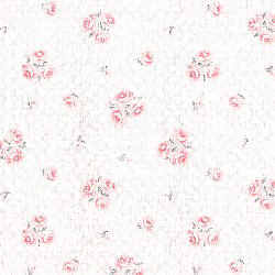 wallpaper pink roses miniature 1:12