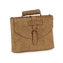 brown leather portfolio miniature 1:12