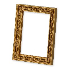 gold frame miniature 1:12, Special selection