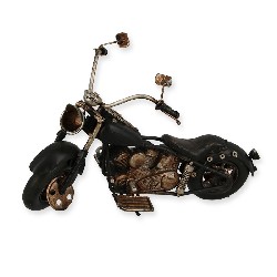 black vintage motorcycle miniature 1:12, Special selection