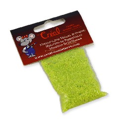 bag of green-yellow gravel miniature 1:12