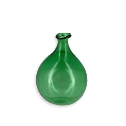 glass jar green miniature 1:12, Miniatures