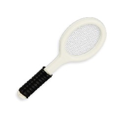 tennis racket white miniature 1:12, Miniatures