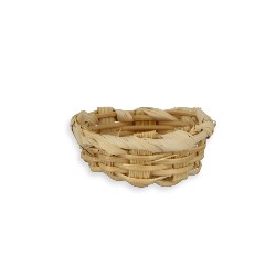 bread basket 3x1cm miniature 1:12, Miniatures