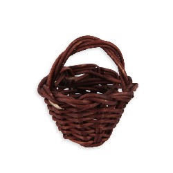 Basket with handle Miniature 1:12