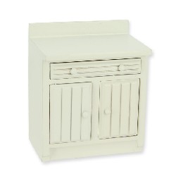 kitchen element white miniature 1:12, Furniture