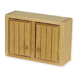 kitchen wall element natural oak miniature 1:12