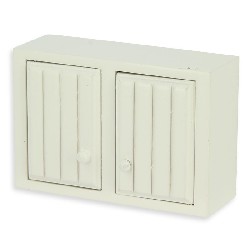 kitchen wall element white miniature 1:12, Furniture