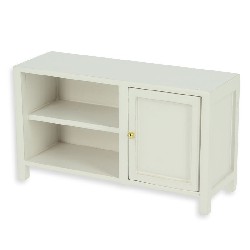 sink cabinet white miniature 1:12, Furniture